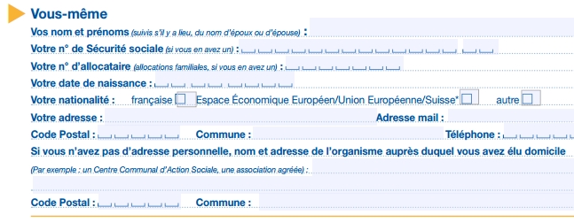 Formulaire ACS : TÃ©lÃ©charger et remplir le dossier dâ€™aide Ã  la ...